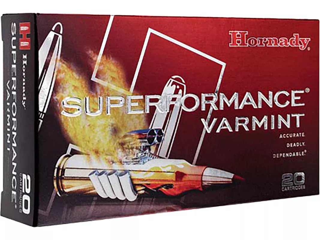 Hornady Superformance Varmint 222 Remington Ammo 35 Grain Hornady NTX Polymer Tip Lead Free Box of 20