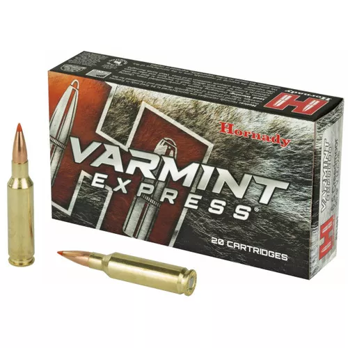 Hornady Varmint Express Hyper Velocity Centerfire Ammunition, 6.5 Creedmoor, Hornady V-Max, 95 Grain – 20 Cartridge Box ( 20 / 1 )