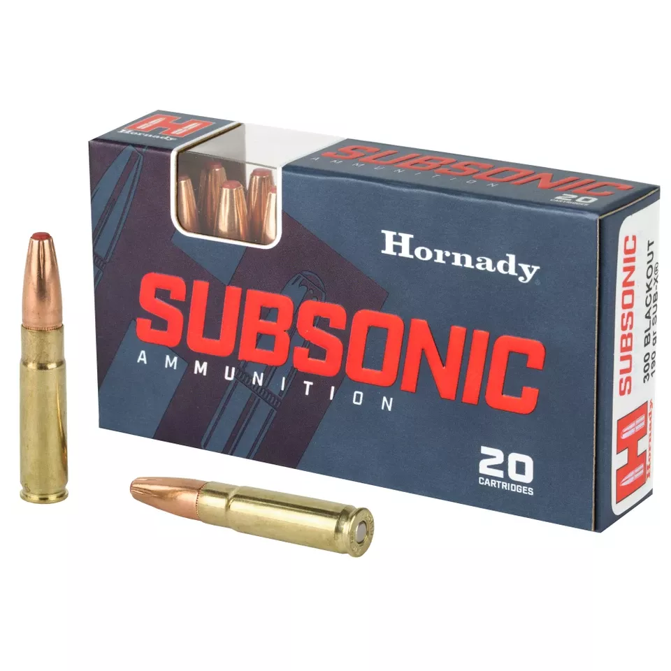 HRNDY 300 Blackout 190 Grain Sub-X Ammunition - 20 Rounds/200 Rounds