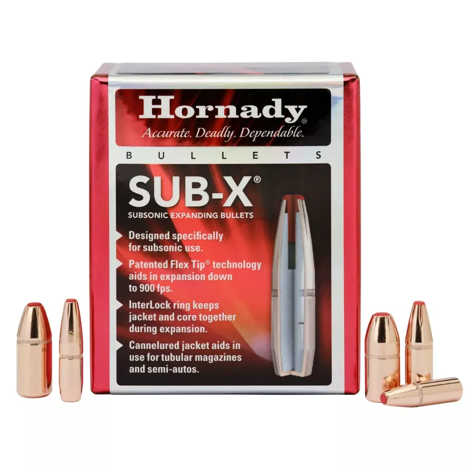 HRNDY SUB-X .458 410GR 50 Rounds - 45 Caliber Ammunition