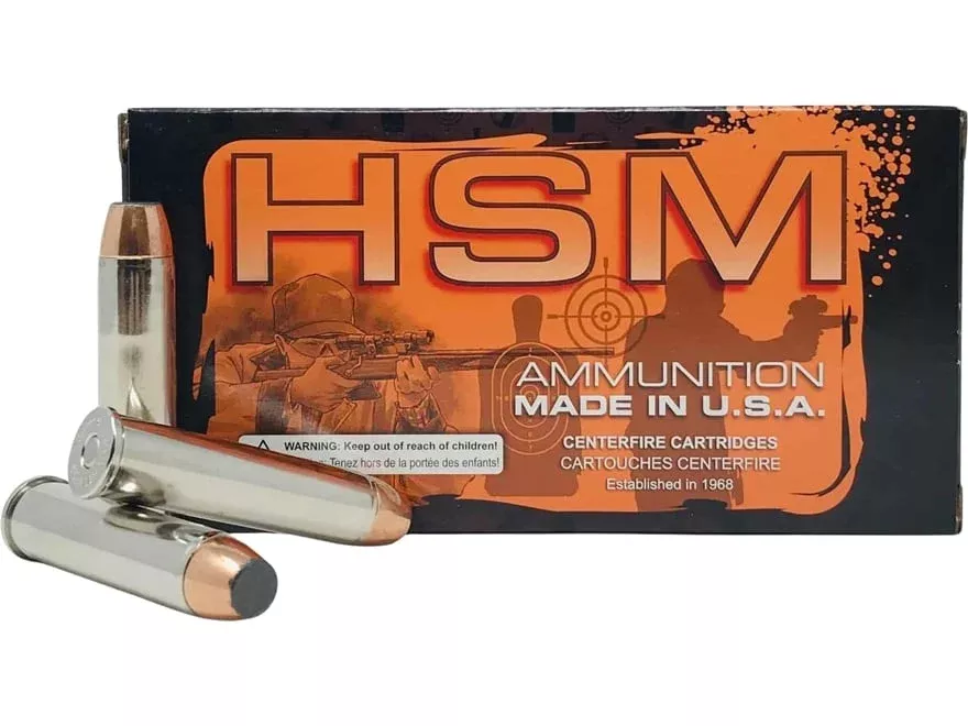 HSM 50 Alaskan Ammo 450 Grain Swift A-Frame Bonded Jacketed Soft Point Box of 20