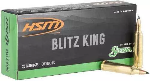 HSM Varmint 22-250 Remington 55 Grain Sierra Blitzking - Varmint Control Excellence