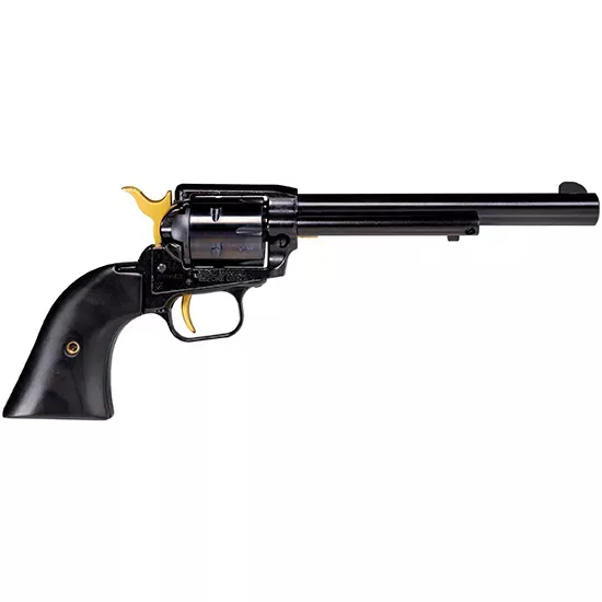 Htg Rough Rider 22LR 4.75 6RD BLK W/gld