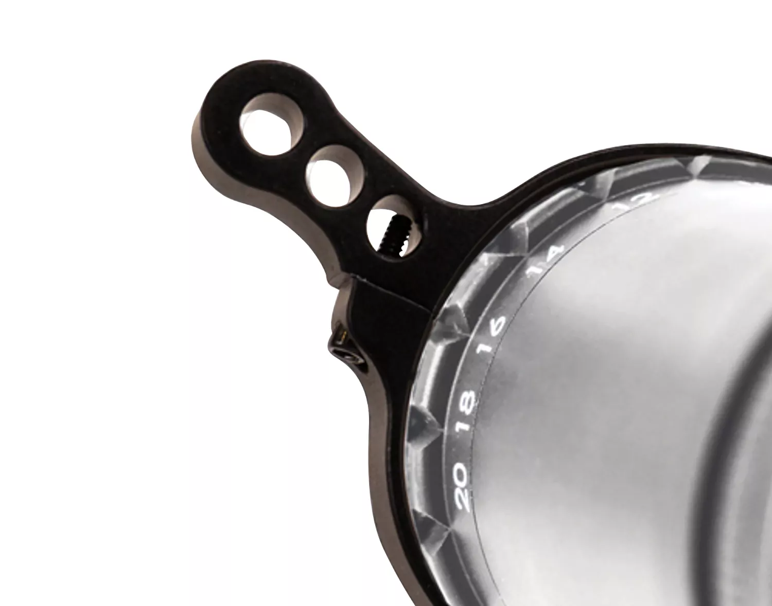 Huskemaw Optics 20SVUNI SwitchviewBlack Anodized Aluminum, Compatible w/Blue Diamond Scopes