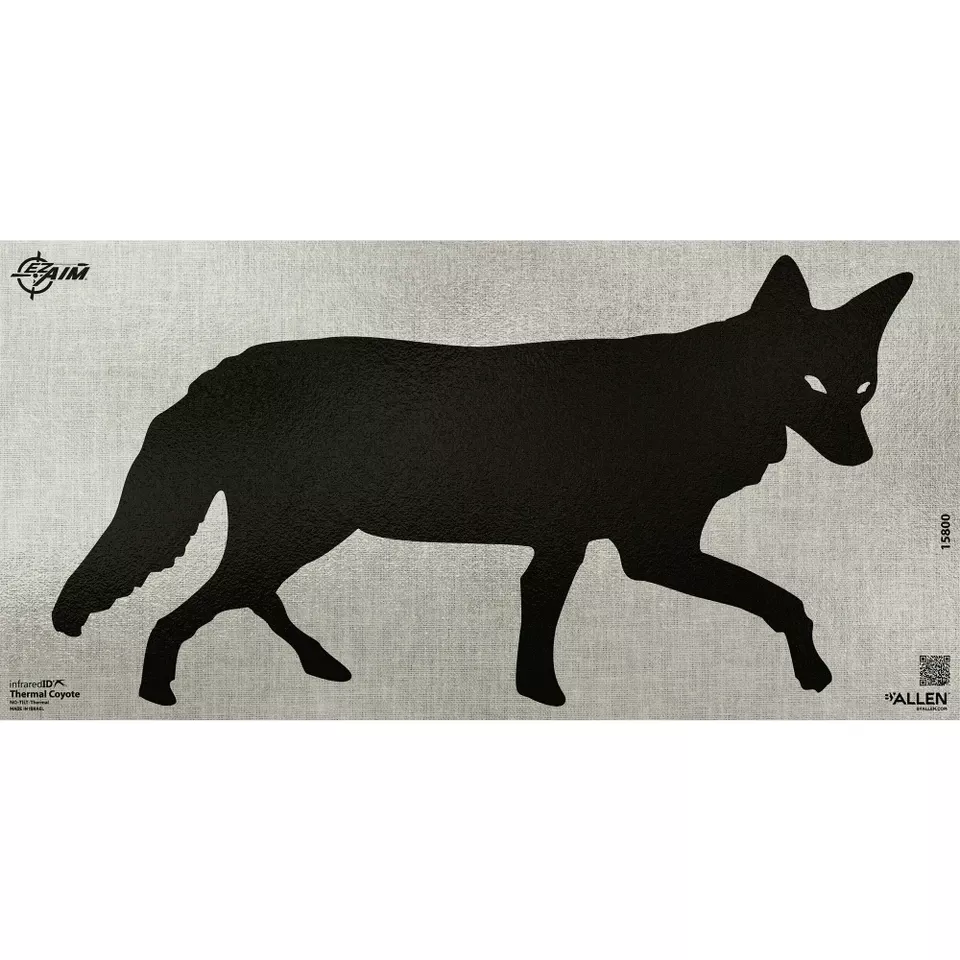 Infrared Coyote ID by Allen Ezaim - 24x12