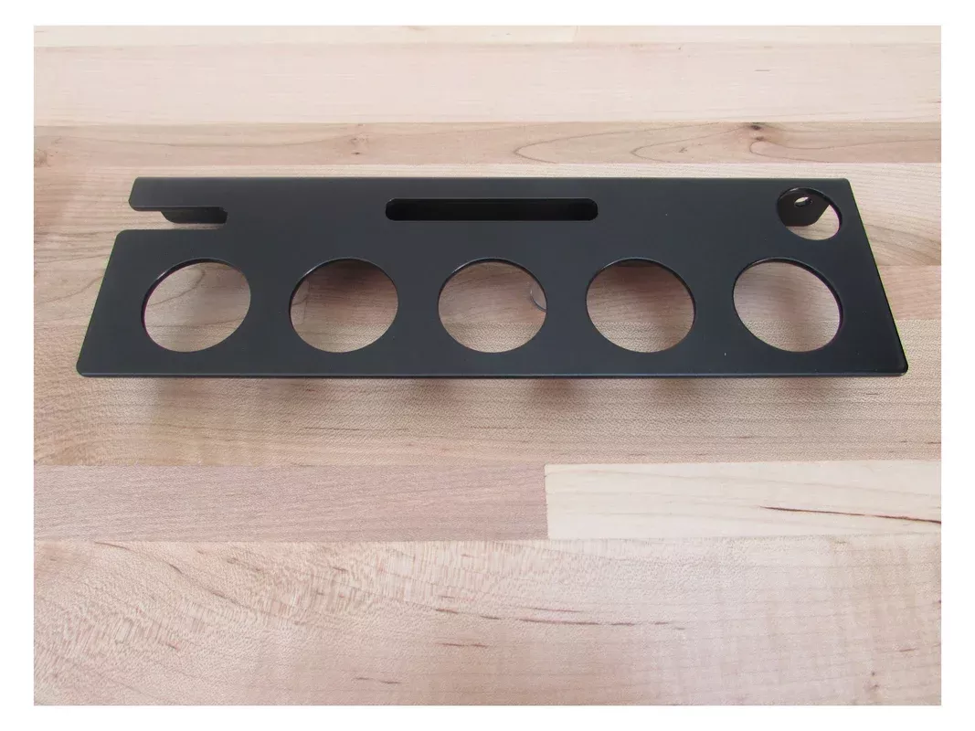Inline Fabrication 5-Hole Die and Bushing Holder for Hornady Lock-N-Load Black
