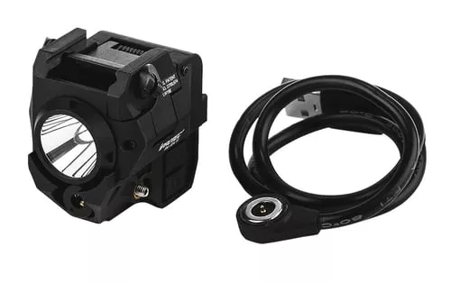 iProtec 6751 RM185LSG Rail-Mount Firearm Light with Green LaserBlack 185 Lumen White Light