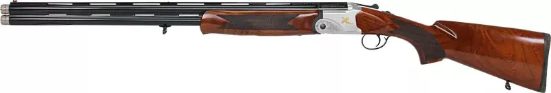 Iver Johnson 600LW O/u 12ga 3″ – 26″vr Silver Black Walnut