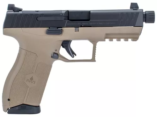 IWI MASADA OR 9MM 4.6" THRD 17RD FDE