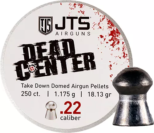 JTS PELLETS DEAD CENTER 22 – DOMED 18.13GR 250CT