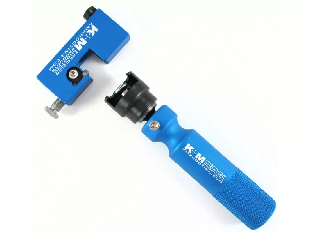K&M Micro-Adjustable Neck Turner with Tool Steel Cutter