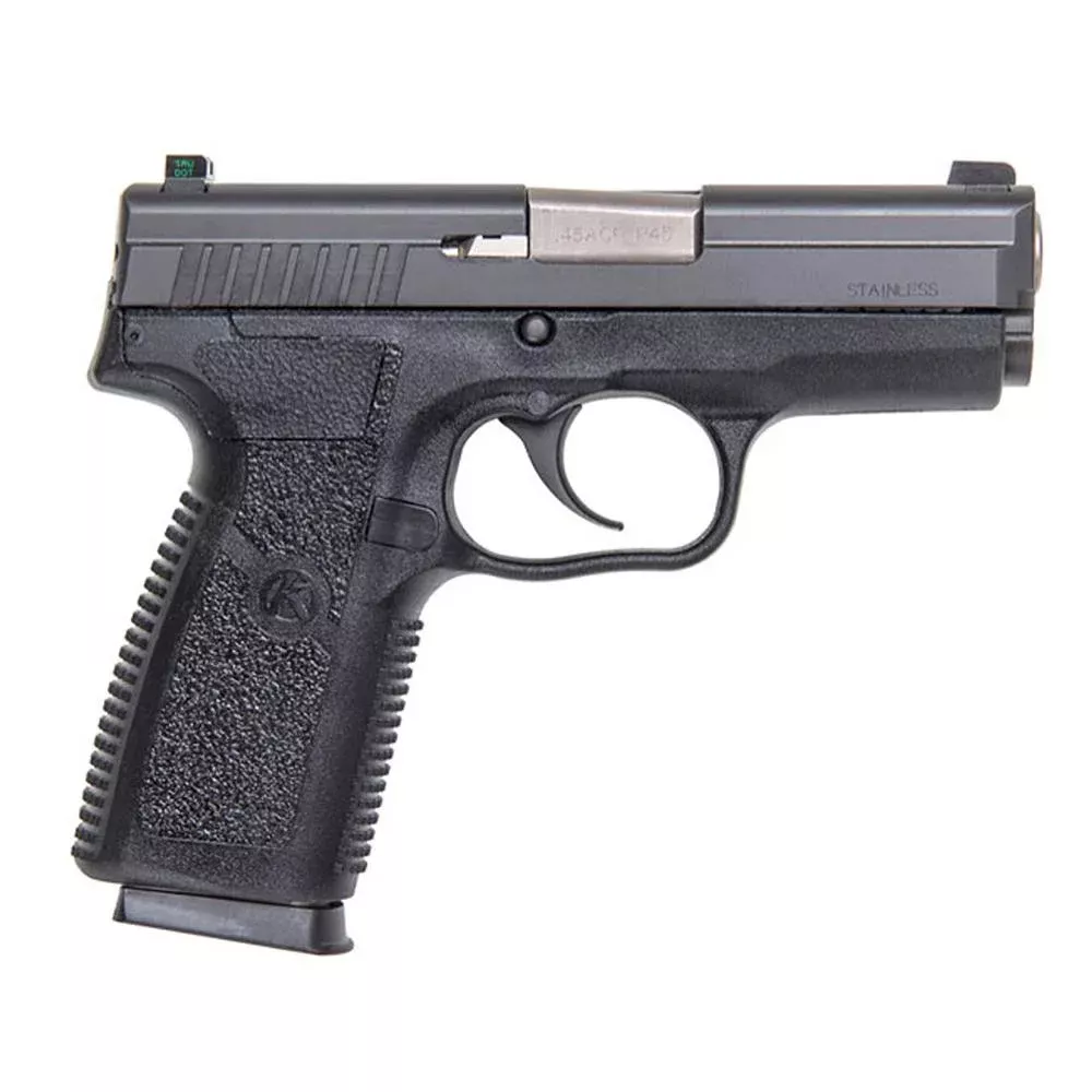 Kahr P45 Handgun .45 Auto 6&7rd Magazines 3.45″ Barrel Black Polymer Frame Night Sights CA Compliant