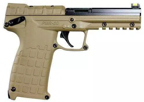 Kel-Tec PMR-30 22 Magnum 4.3" Barrel 30 Round Blue Slide, Tan Cerakote Frame Semi Automatic Pistol PMR-30BTAN