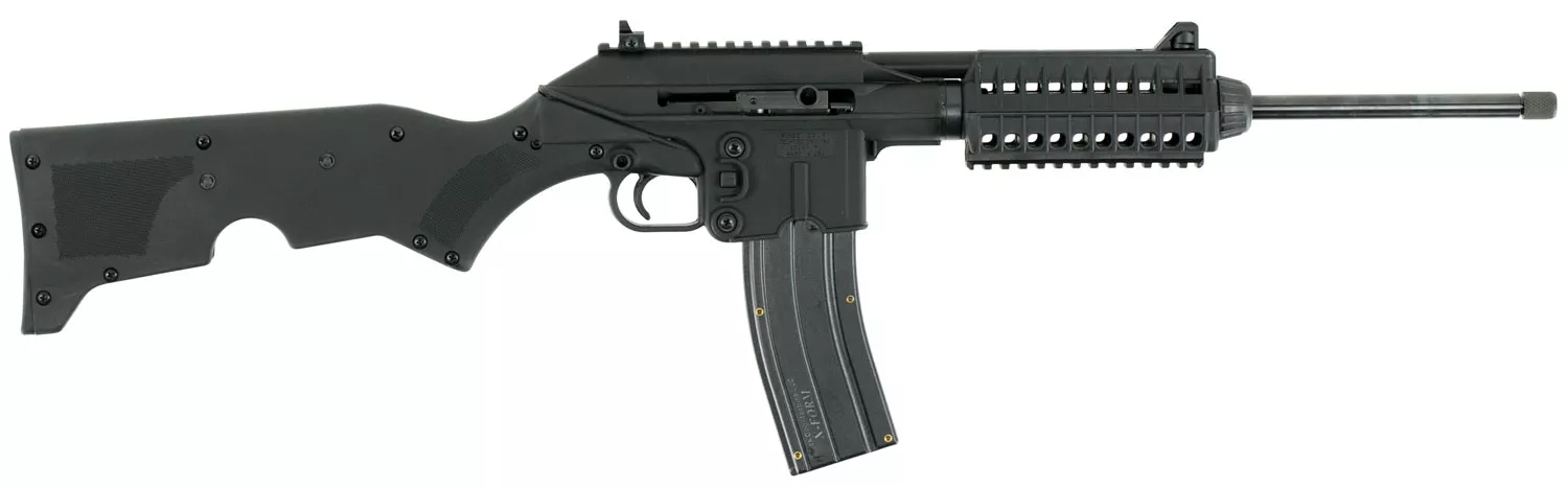 Kel-Tec SU22CABLK SU-22Full Size 22 LR 26+1 16.10" Black Barrel Black Polymer Receiver Black Fixed Stock w/Storage Compartment Right Hand