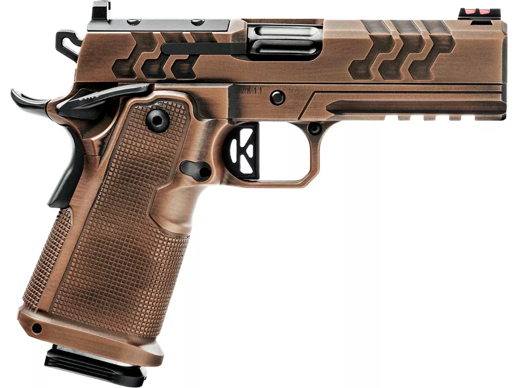 Kimber 2K11 Pro OR Minotaur 9mm Luger Pistol 4.25″ Barrel 19+1 Round Sand Slide Sandstone Grip Cerakote Frame