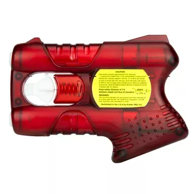 Kimber America Pepperblaster III | Pepper Spray | Red | 12 Pack Counter Display | LA98071