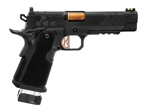 Kimber Mfg, Inc 3500056 2K11 9mm Luger 10+1 Lightening Cut/Optic Ready/Serrated Slide, Stainless Steel Frame w/Beavertail & Picatinny Rail