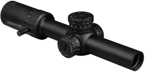 Konus 7193 Sultan1-10x24 30mm Tube Illuminated Engraved Ballistic Circle Reticle