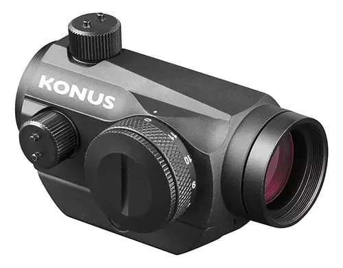 Konus 7201 Sight Pro Atomic-RBlack 1x 20mm 3 MOA Red DotIlluminated Reticle