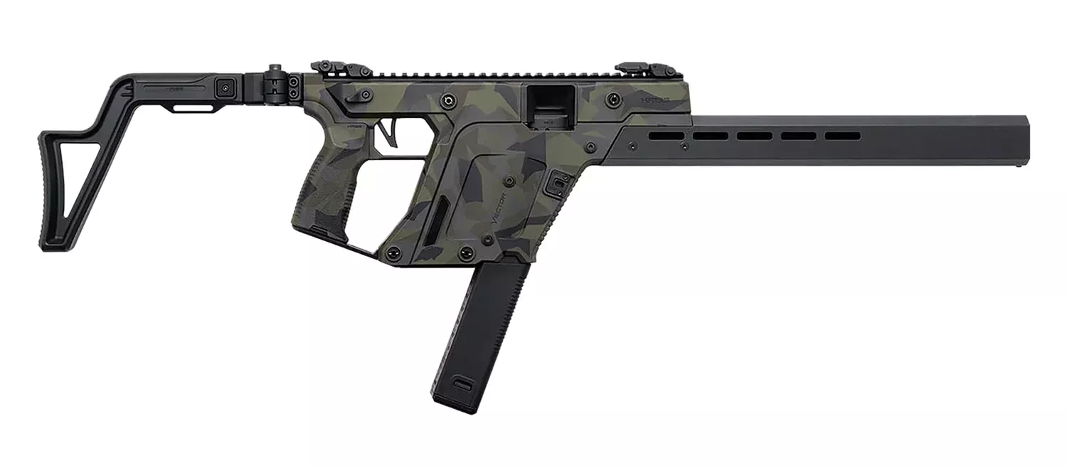 Kriss USA KV103CWD00 Vector SDP Gen3 10mm Auto 33+1 16" Black Nitride Threaded Barrel, Picatinny Rail Receiver, M-LOK Handguard, Adjustable Folding Stock,Polymer Grip, Ambidextrous