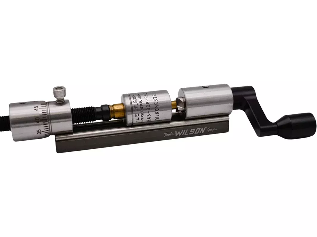L.E. Wilson Micrometer Case Trimmer Stainless Steel