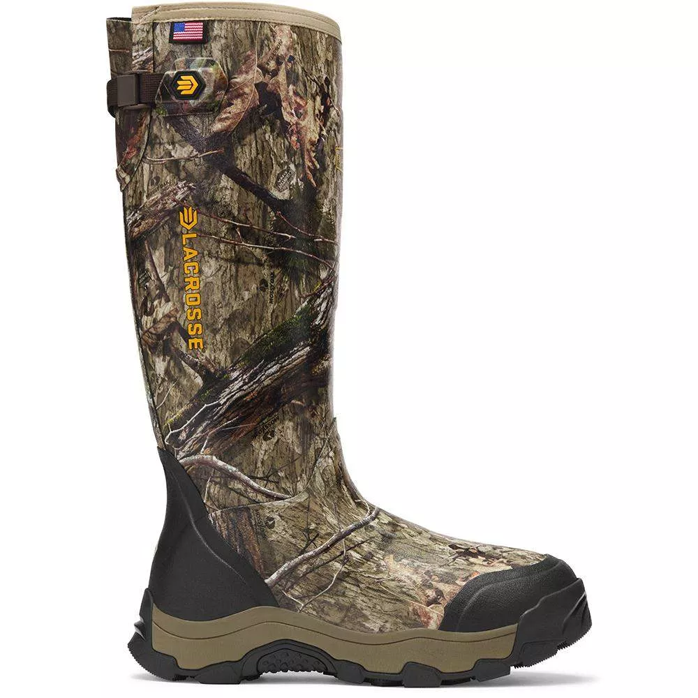 LaCrosse Alpha Evolution 17″ Boots Mossy Oak Country DNA 800G Size 10
