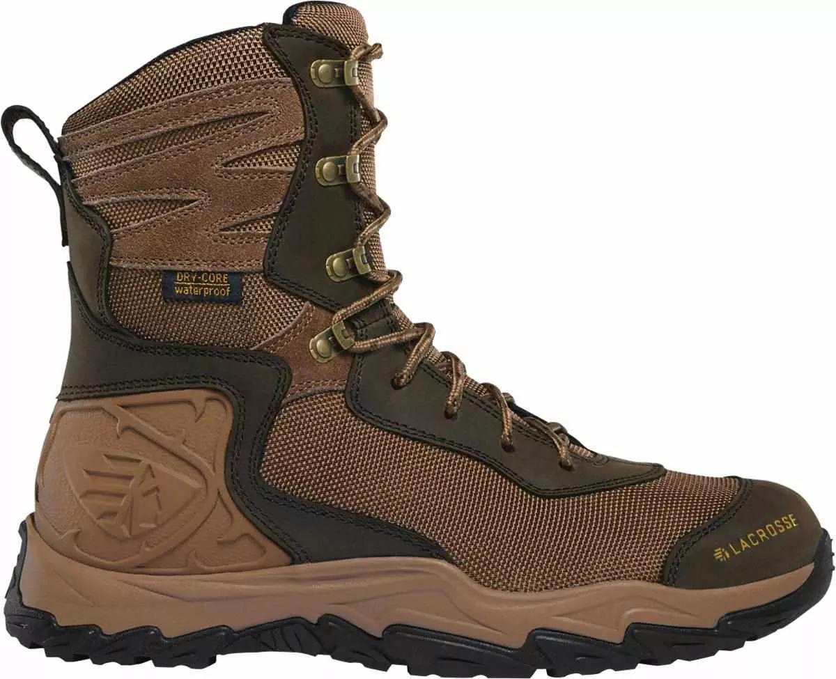 LaCrosse Windrose 8″ Brown Size 8