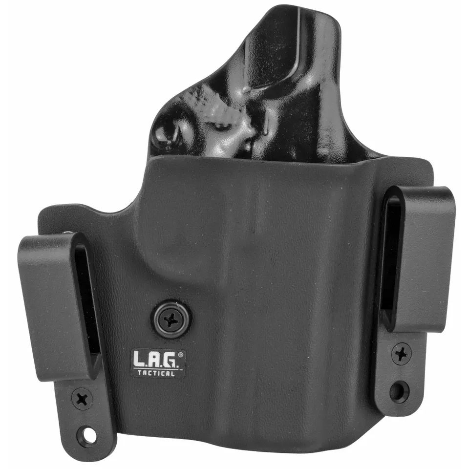 LAG DFNDR 1911 3" OWB/IWB Black Right-Handed Holster