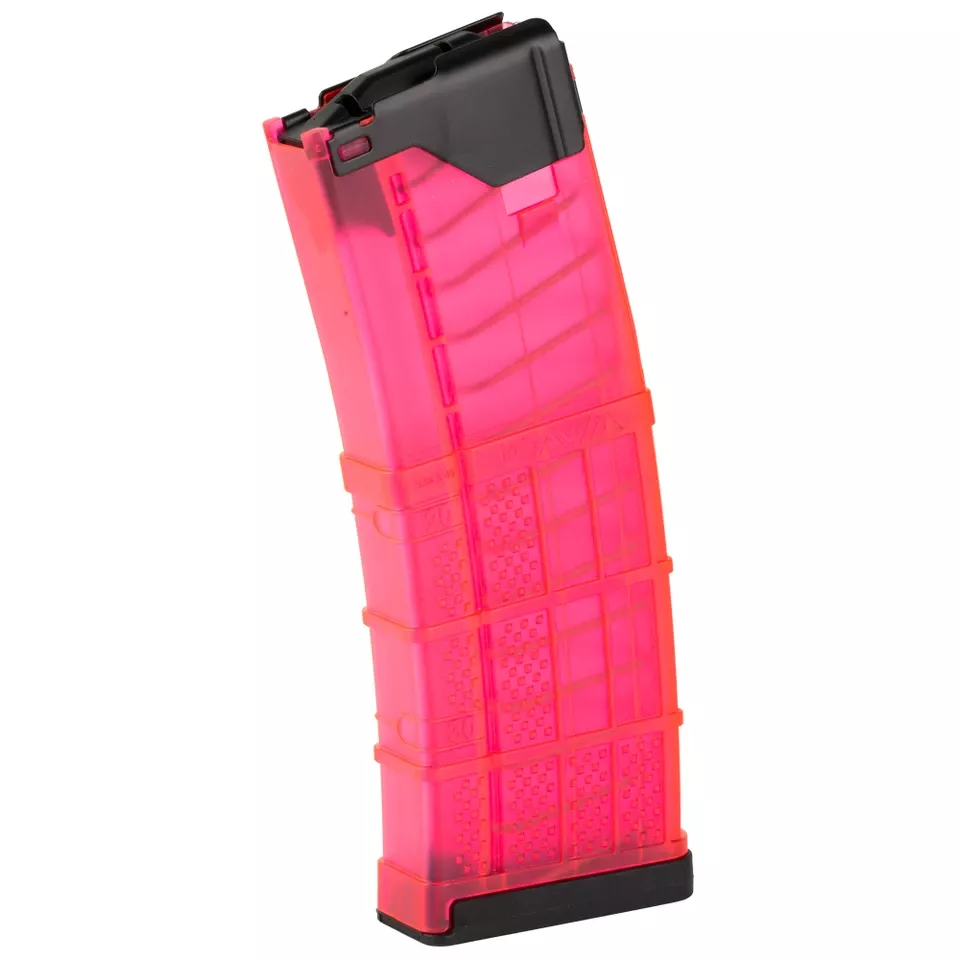 Lancer L5AWM .223 Remington 30-Round Magazine - Transparent Pink