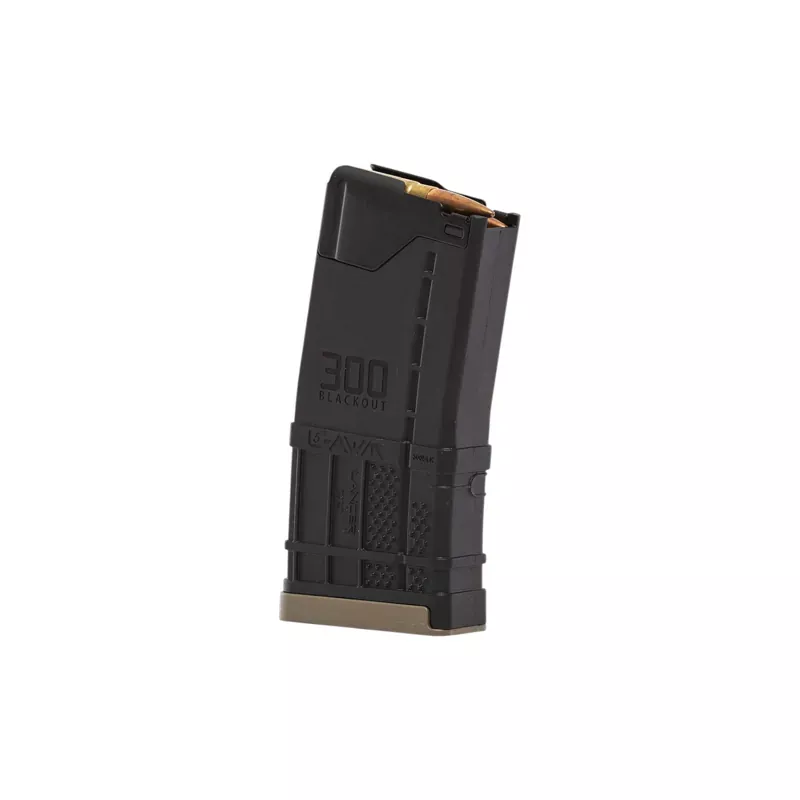 Lancer Systems AR15 .300 BLK L5AWM 20rd Magazine – Opaque Black
