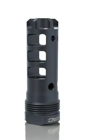 Lantac Dragon Plan B Long Muzzle Brake 9mm – 1/2×28 – DGN9MMB-PBL