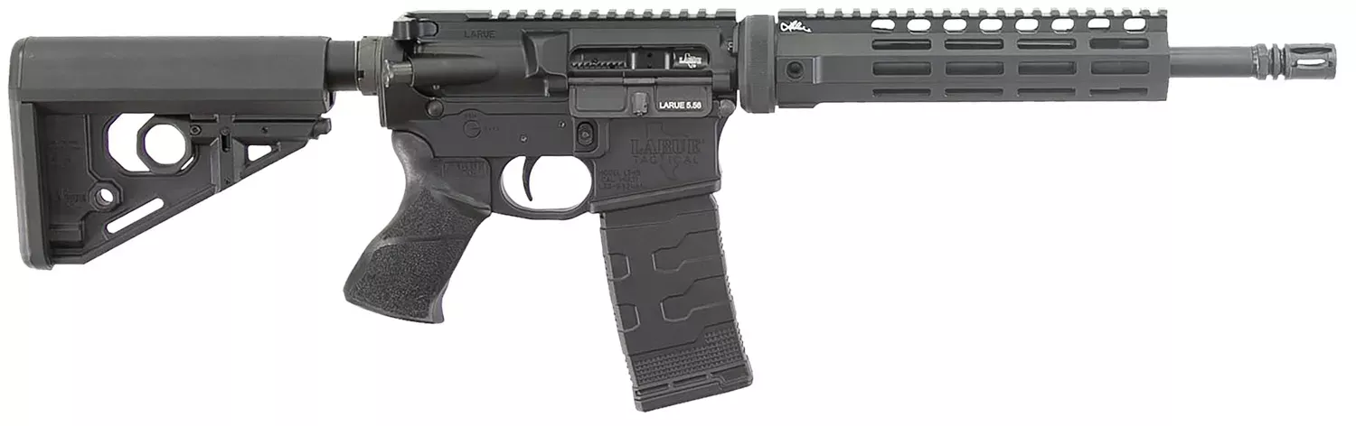Larue Tactical LT1555612MLOK LT15 MLOK 5.56 30+1 12″ Stealth Barrel Black Right Hand