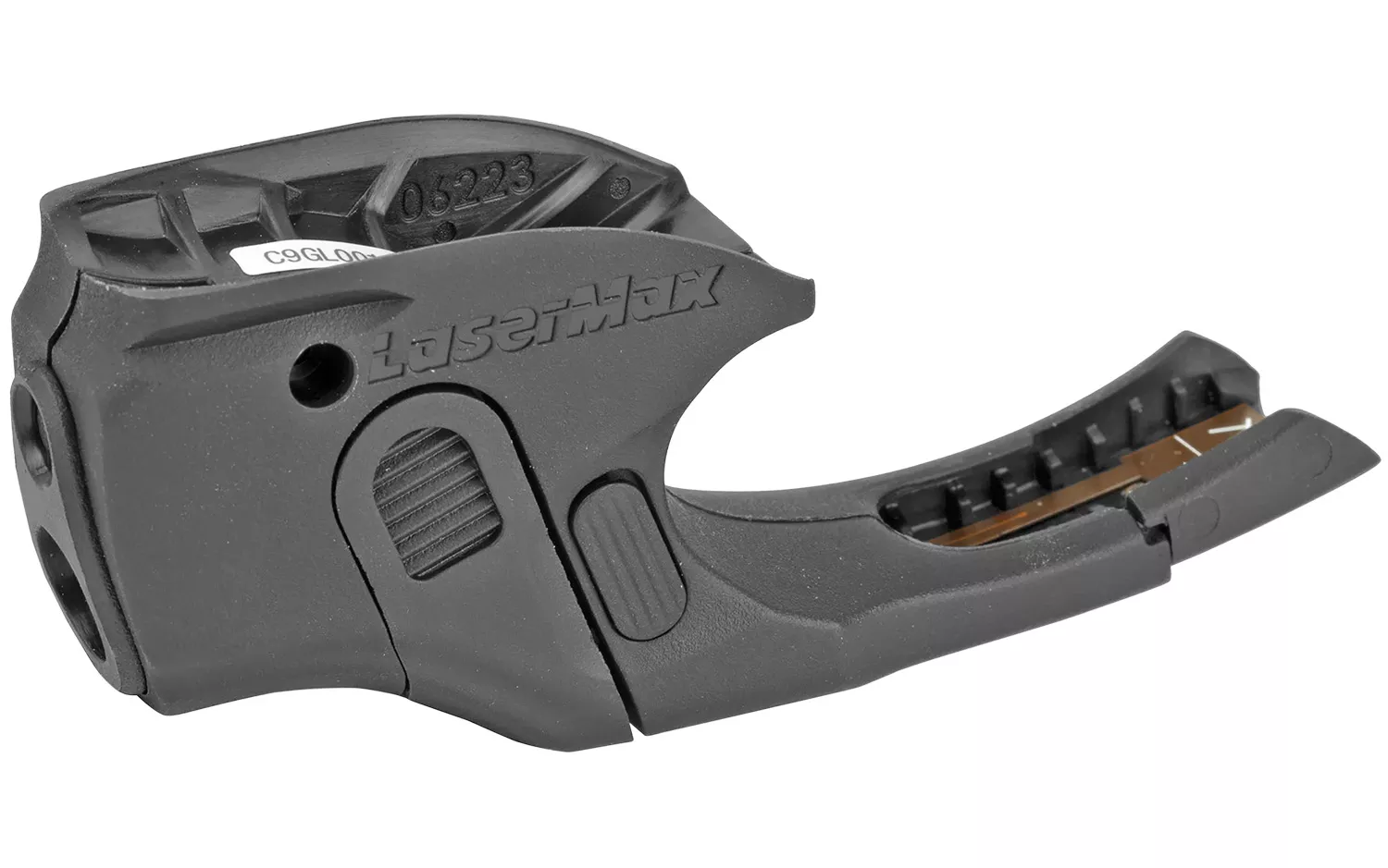 LaserMax CFLC9CG Green Ruger GripSense Light/LaserLC9/LC9s/LC380/EC9s Black 100 Lumens LED White