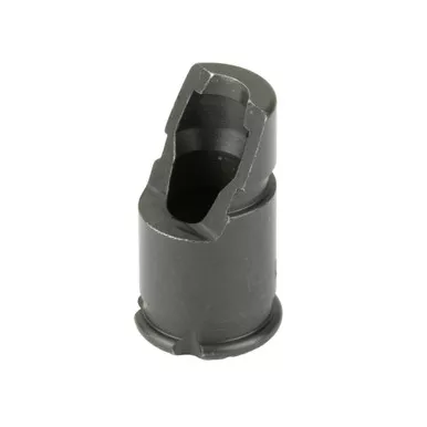 LBE Unlimited Slant Brake, Muzzle Brake, Threaded M14X1 LH, 7.62X39, Black AKSBK
