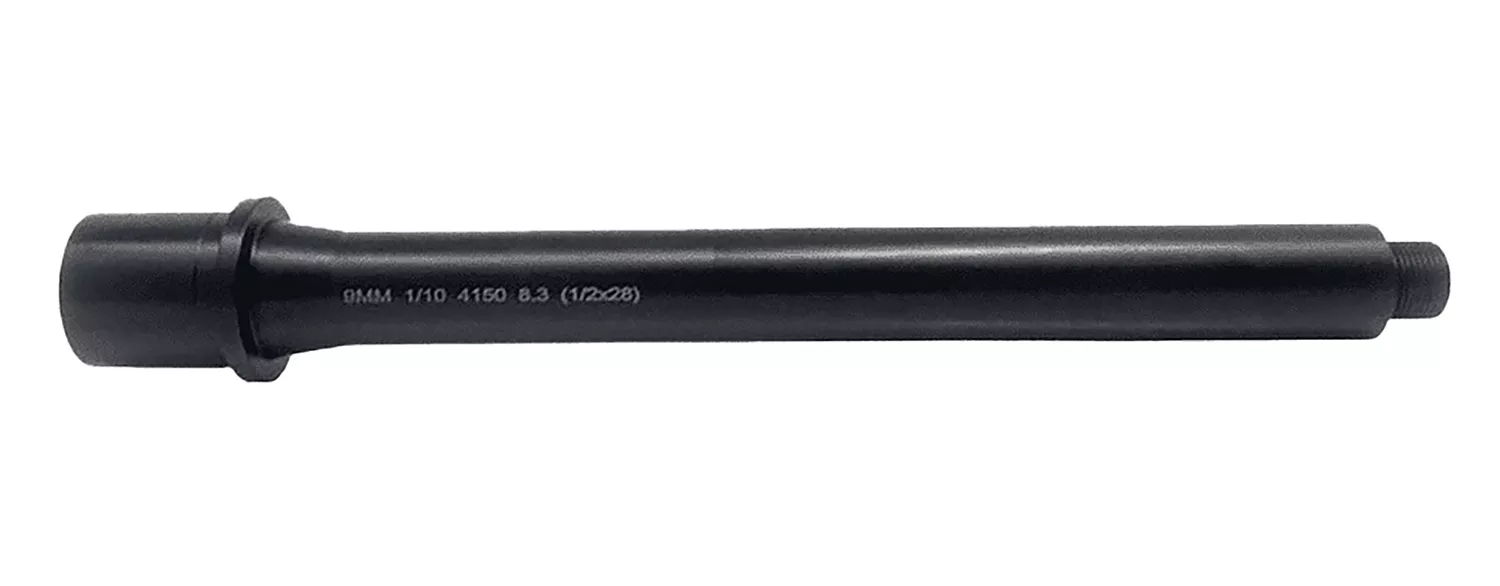 Lead & Steel Llc LS9MM8.3-28 AR9 Barrel 8.30" Nitride 1/2"x28