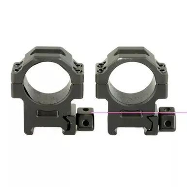 Leapers Inc. - UTG Pro Max Strength Rings Fits Picatinny 30MM Medium 2 Piece Black Finish RG2W3154