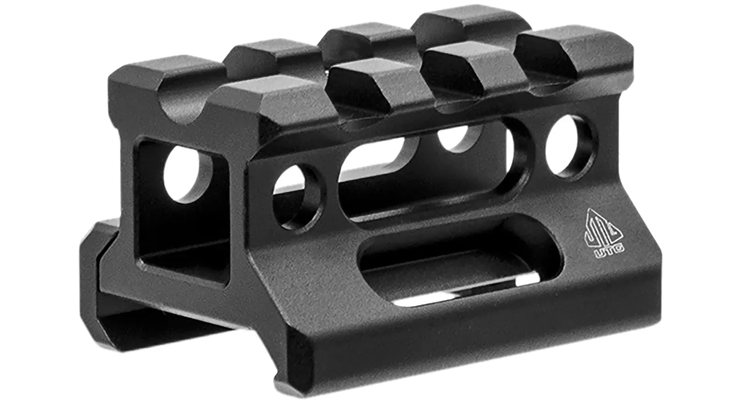 Leapers MTRSX7S Picatinny Riser Matte Black Anodized Aluminum Picatinny Mount