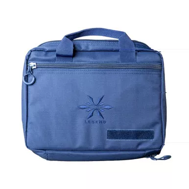 Legend Outdoor Gear Phoenix Tactical Pistol Case, Polyester Construction, Midnight Blue PHX500-MB