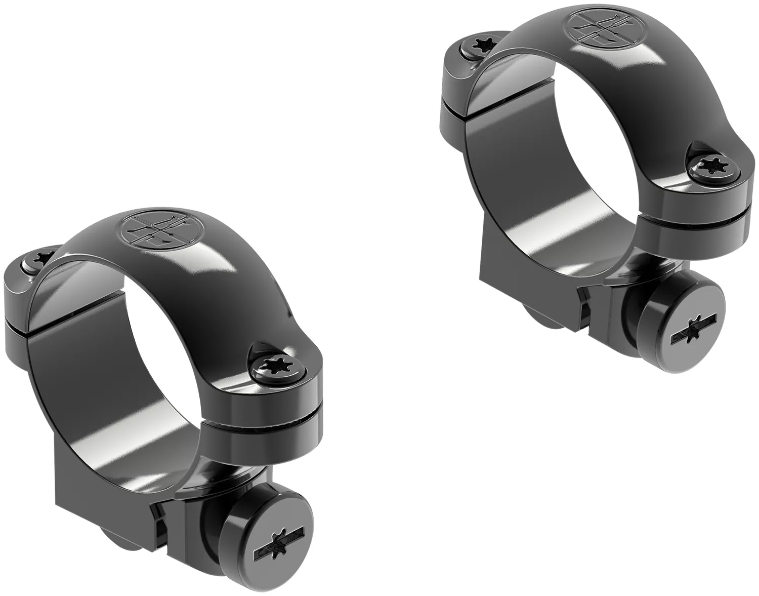 Leupold 49950 RingmountsBlack GlossRuger No. 1/77/11 30mm Low