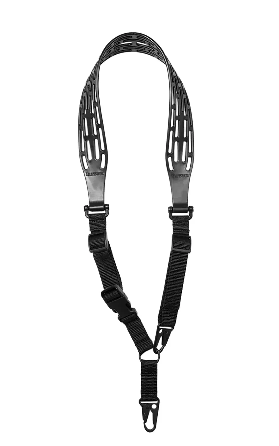 Limbsaver 12139 Tactical Sling Black Nylon W/ 48″ OAL 1″ W & Adjustable One-Two Point Design