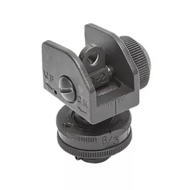 Luth-AR A2 Rear Sight Kit Fits A2 Upper Receivers For AR-15 Firarms Black UR-21K
