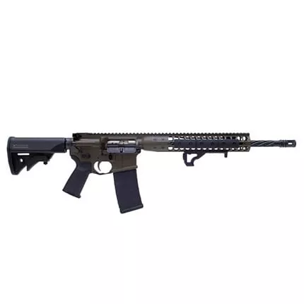 LWRC IC DI 556NATO MLOK 16" 30RD BRN