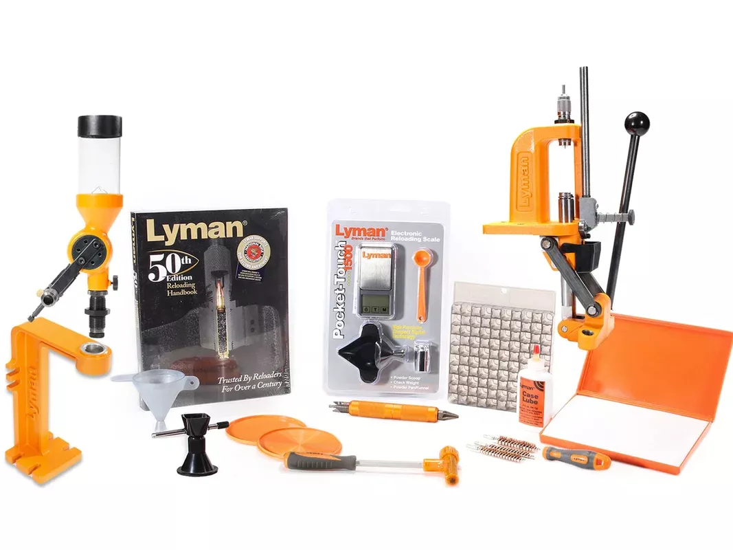 Lyman Brass Smith Victory Single Stage Reloading Press Reloading Kit