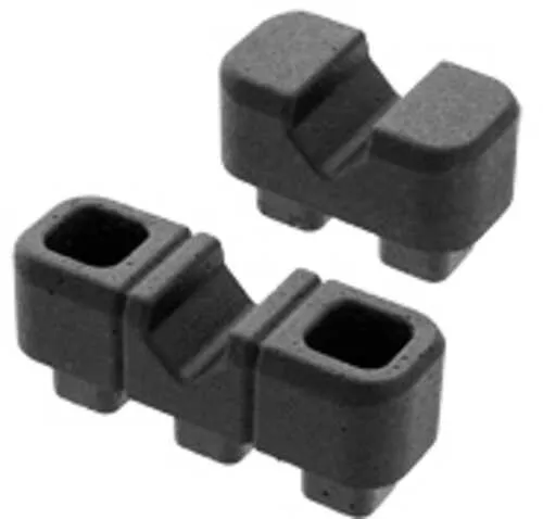 Magpul Industries DAKA, Angled Block Kit, Black, Includes (2) Double V-Blocks and (2) Triple V-Blocks MAG1367-BLK