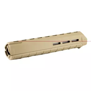 Magpul Industries MOE M-LOK Handguard | Fits AR-15 | Rifle Length | Polymer Construction | Features M-LOK Slots | OD Green | MAG427-ODG