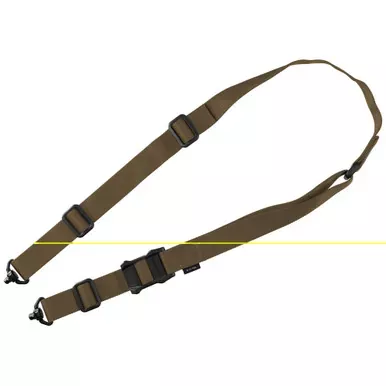 Magpul Industries MS1 QDM Sling | Fits AR Rifles | 1 or 2 Point Sling | Coyote Brown | MAG939-COY