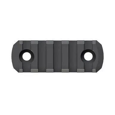 Magpul Industries Rail Section | Fits M-LOK Hand Guard | Aluminum | 5 Slots | MAG581-BLK