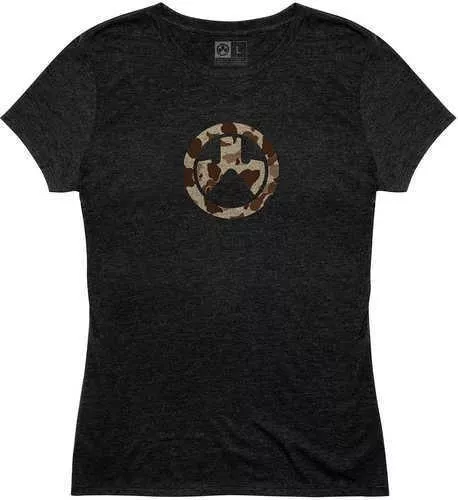 Magpul Mag1139-001-M Raider Camo Icon Women's T-Shirt Black Medium Short Sleeve