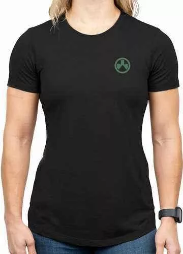 Magpul Mag1341-001-Xl Prickly Pear Women's Black Cotton/PolTRUEter Short Sleeve Xl