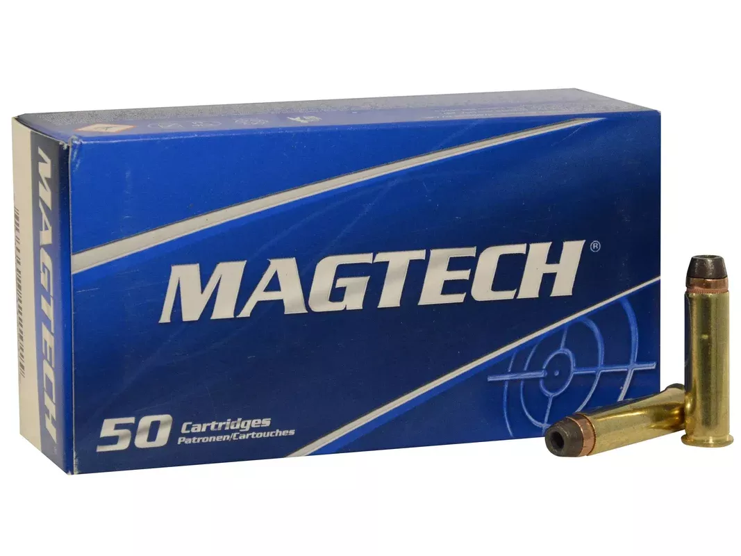Magtech 38 Special +P Ammo 158 Grain Semi-Jacketed Hollow Point Box of 50